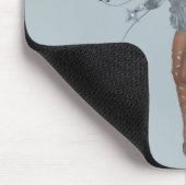 KRW-Kuss die Frosch-rote HauptFee Mousepad (Ecke)