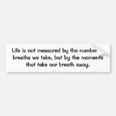 KRW-Leben Autoaufkleber (Vorne)