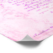 KRW-Liebe ist ein Zitat-Plakat für geduldige Korin Poster (Ecke)