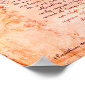 KRW-Liebe ist ein Zitat-Plakat für geduldige Korin Poster (Ecke)