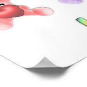 KRW Liebe kommt in vielen Farben Poster (Ecke)