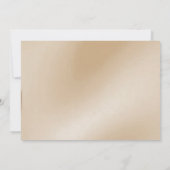 KRW Liebe Swans Custom Wedding Einladung (Rückseite)