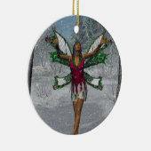 KRW ließ es schneien afrikanische feenhafte Keramikornament (Rechts)