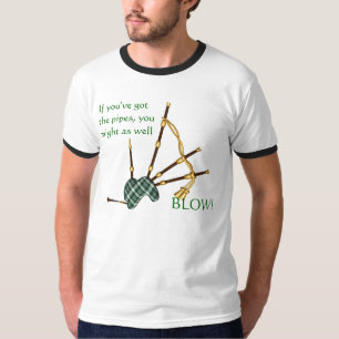 KRW lustiges BagPipe-Shirt T-Shirt