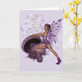 KRW Magical Mood Fee Fantasy Karte (Gelbe Blume)