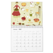 KRW mein roter Küchen-Kalender Kalender (Jan 2027)