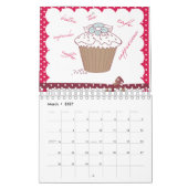 KRW mein roter Küchen-Kalender Kalender (Mär 2027)