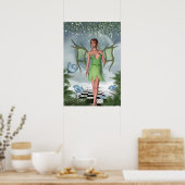 KRW Moonlit Dreams Faiasy Fantasy Art Poster (Küche)