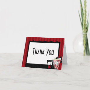 KRW Movie Theater Thank You Notes Dankeskarte