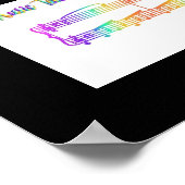 KRW Music Touchs Gefühls Rainbow Poster (Ecke)