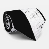 KRW-Musiknote-Krawatte Krawatte (Gerollt)