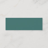 KRW Native American Dreamcatcher Custom Mini Visitenkarte (Rückseite)