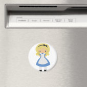 KRW Niedliche Alice im Wunderland Magnet (In Situ (Geschirrspüler))