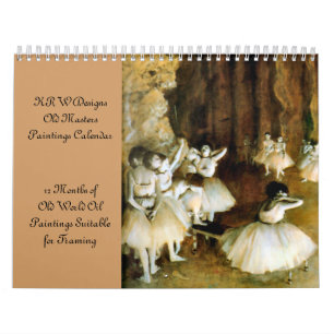 KRW Old Masters Ölbild-Kalender Kalender