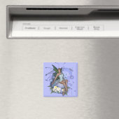 KRW Picking Daisies Fee Magnet (In Situ (Geschirrspüler))