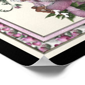 KRW Pink Heart Fairy Poster (Ecke)