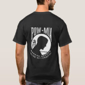 KRW POW-MIA werden Sie nicht vergessen T-Shirt (Rückseite)