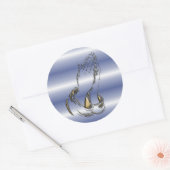 KRW Praying Hands 3 Zoll Blue Stickers (Umschlag)