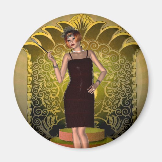 KRW Putting on Ritz Deko Flapper II Magnet (Vorne)