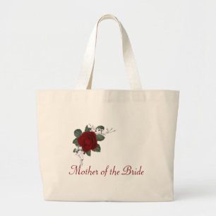 KRW-Rosen-Mutter der Braut-Hochzeits-Tasche Jumbo Stoffbeutel