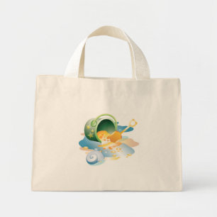 KRW Shovel and Pail Beach Bag Mini Stoffbeutel