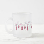 KRW Snowdrops - Rot - mattierte Tasse (Links)