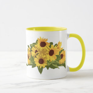 KRW-Sonnenblume-Kaffee-Tasse Tasse