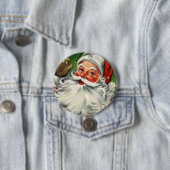 KRW-Spaß Vintager Weihnachtsmann Button (Beispiel)