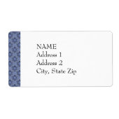 KRW Star von David Custom Shipping Label (Vorne)