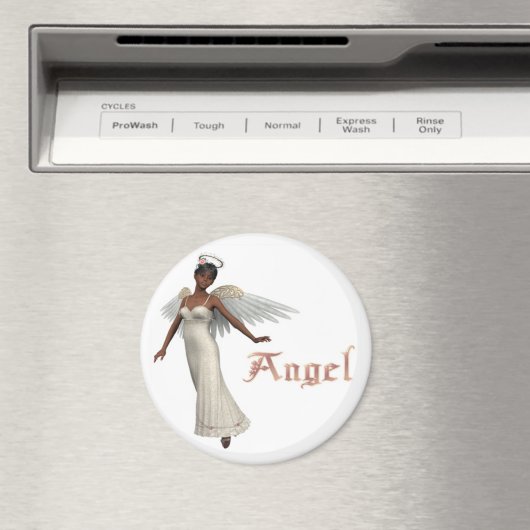 KRW Sweet Angel - Afroamerikaner Magnet (In Situ (Geschirrspüler))
