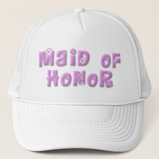 KRW-Trauzeugin-Baseballmütze Truckerkappe (Vorderseite)