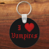 KRW Tropfblut I Liebe Vampire Schlüsselanhänger (Vorderseite)