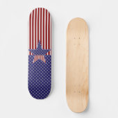 KRW US Flagge Skateboard (Vorderseite)