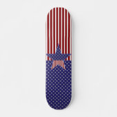 KRW US Flagge Skateboard (Vorne)