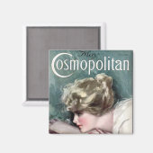 KRW Vintag Cosmopolitan Magazine 1915 Magazine Magnet (Vorderseite/Rückseite)