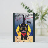 KRW Vintag Halloween Postkarte (Stehend Vorderseite)