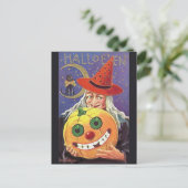 KRW Vintag Halloween Postkarte (Stehend Vorderseite)