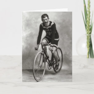 KRW Vintage Cyclist Karte