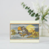 KRW Vintages Halloween Postkarte (Stehend Vorderseite)