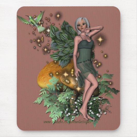 KRW-WaldSprite - besonders angefertigt Mousepad (Vorne)
