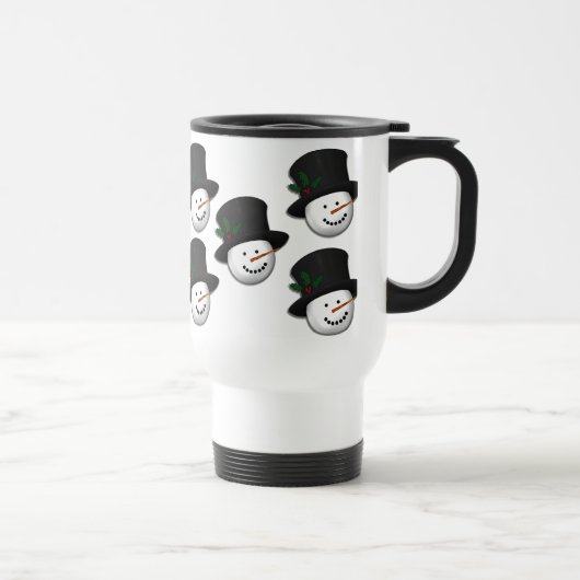 KRWsnowman-Reise-Tasse Reisebecher (Rechts)
