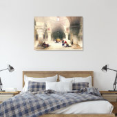 Krypt des Heiligen Sepulchers, Jerusalem, Platte 2 Leinwanddruck (Insitu (Schlafzimmer))