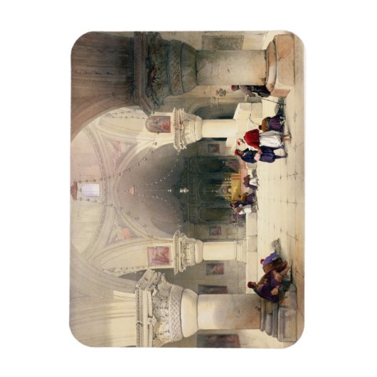 Krypt des Heiligen Sepulchers, Jerusalem, Platte 2 Magnet (Vertikal)