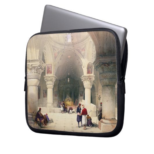 Krypta des heiligen Sepulchre, Jerusalem, Laptopschutzhülle (Vorderseite Links)