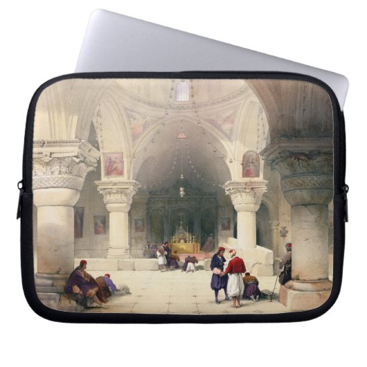 Krypta des heiligen Sepulchre, Jerusalem, Laptopschutzhülle (Vorderseite)