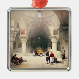 Krypta des heiligen Sepulchre, Jerusalem, Ornament Aus Metall