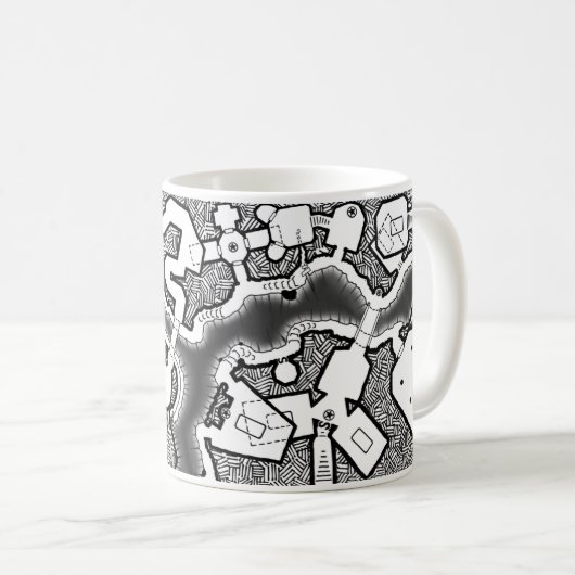 Krypten der Mage-Lords Mug Kaffeetasse (VorderseiteRechts)