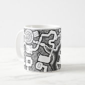 Krypten der Mage-Lords Mug Kaffeetasse (Vorderseite Links)