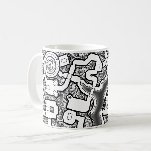 Krypten der Mage-Lords Mug Kaffeetasse (Vorderseite Links)