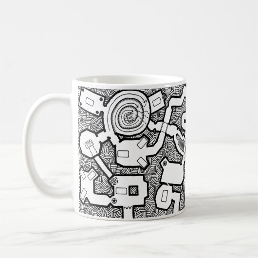 Krypten der Mage-Lords Mug Kaffeetasse (Links)